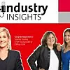Nadine Sterley, Chief Sustainability Officer von Gea, (von links) ist Gast in der aktuellen Podcast-Folge von Industry Insights mit Anja Ringel und Julia Dusold.