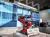 Ausgezeichnet mit dem Robotics-Award 2018: Siemens und Fraunhofer präsentieren ihren mobilen Roboter auf der Hannover Messe.