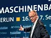 Bundeskanzler Friedrich Merz auf dem 15. Deutschen Maschinenbau-Gipfel.