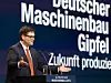 VDMA-Präsident Bertram Kawlath auf dem diesjährigen Maschinenbau-Gipfel.