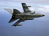 Ein Kampfjet Tornado IDS ASSTA 3.0 bestückt mit dem Lenkflugkörper Taurus fliegt über See im Rahmen der Übung Two Oceans in Bredasdorp/Südafrika.