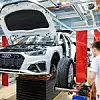 Die Produktion eines Audis am Standort Ingolstadt