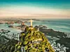 Ein Blick über Rio de Janeiro, Brasilien
