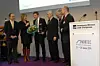 Feierliche Siegerehrung: Matthias F. Goeke (dritter von links), Projektmanager F&E bei der IBG