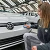 Produktion im VW-Stammwerk Wolfsburg.