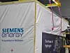Container mit Siemens Energy Aufschrift