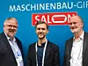 Gute Laune auf dem Maschinenbau-Gipfel Salon.