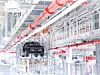 Produktion des Audi e-tron im CO2-neutralen Werk von Audi Brussels