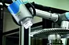 Cobot vermisst automatisiert Turbinenscheiben für die Luft- und Raumfahrtindustrie
