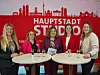 Diskutieren über New Work im Maschinenbau (von links): Nadine Korell (SKF Group), Anna Dawkins (Operations 1), Anja Ringel (Produktion), Dina Reit (SK Laser), Viktoria Schütz (Deguma).
