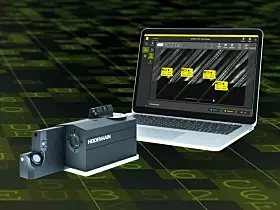 Bei Heidenhain prüft das Visual Tool Check Werkzeuge in der Maschine. Die Software Visual Tool Check ermöglicht eine Auswertung der Aufnahmen ohne den Umweg über ein Messlabor am Steuerungsbildschirm oder einem PC im Büro, inklusive KI-basierter, automatisierter Verschleißmessung.