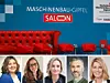 Der nächste Maschinenbau-Gipfel Salon ist am 13. Oktober. Es diskutieren (von links): Anja Ringel (Produktion), Yomna Khali (Personio), Karlotta Gründobler (Eliog), Andrea Alboni (Vention) und Bianca Illner (VDMA).