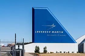 Platz 1: Lockheed Martin (USA). Rüstungsumsatz 2024: 64,65 Mrd. US‑$; Anteil am Gesamtumsatz: 91 %; Veränderung 2023–2024: +3,2 %.