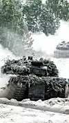 Der deutsch-französische Panzerbauer KNDS (im Bild ein Kampfpanzer Leopard 2) will für eine Ausweitung der Produktion kräftig in Deutschland investieren.