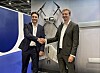 Rémy Triouleyre (li.), Regional CEO Europa der Schaeffler AG, und Bastien Mancini, CEO von Delair, besiegelten die strategische Partnerschaft zum Bau von Drohnen.