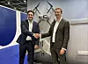 Rémy Triouleyre (li.), Regional CEO Europa der Schaeffler AG, und Bastien Mancini, CEO von Delair, besiegelten die strategische Partnerschaft zum Bau von Drohnen.