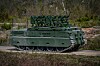 Unbemannte Fahrzeuge wie dieses zur Minenräumung bilden das Portfolio von DOK-ING, das jetzt von Rheinmetall übernommen und in 'Rheinmetall Unmanned Vehicles d.o.o'.umbenannt wurde.