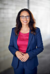 Yasmin Fahimi, die Vorsitzende des Deutschen Gewerkschaftsbundes.