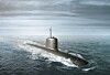 Ein U-Boot der Scorpene-Klasse. Für diese und die der Barracuda-Klasse liefert Saft Lithium-Ionen-Batterien.