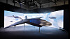 Das Collaborative Combat Aircraft Brontanax. BAE Systems präsentiert den autonomen Prototyp auf der Farnborough Airshow.