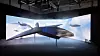 Das Collaborative Combat Aircraft Brontanax. BAE Systems präsentiert den autonomen Prototyp auf der Farnborough Airshow.
