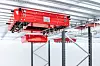 Schienengeführtes Deckenkransystem von CeiliX Technology.